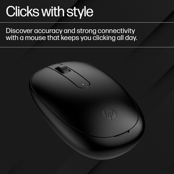 HP 240 Bluetooth® Mouse, Lock On with Bluetooth® 5.1 Wireless connectivity, Super Accurate Tracking at 1600 DPI, Sleek ambidextrous Design with Three Buttons and a Scroll Wheel (3V0G9AA),Black - Image 9