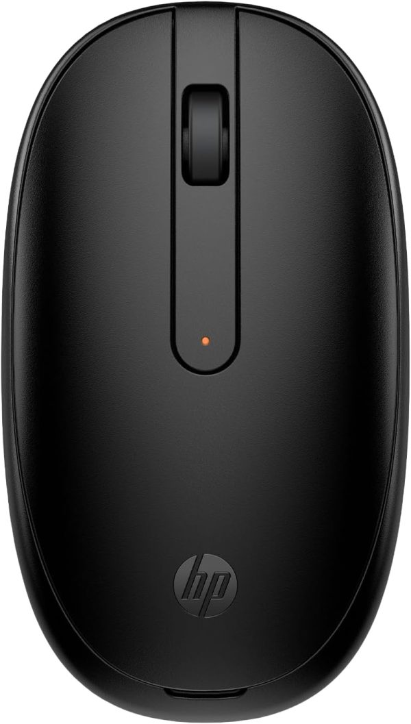 HP 240 Bluetooth® Mouse, Lock On with Bluetooth® 5.1 Wireless connectivity, Super Accurate Tracking at 1600 DPI, Sleek ambidextrous Design with Three Buttons and a Scroll Wheel (3V0G9AA),Black